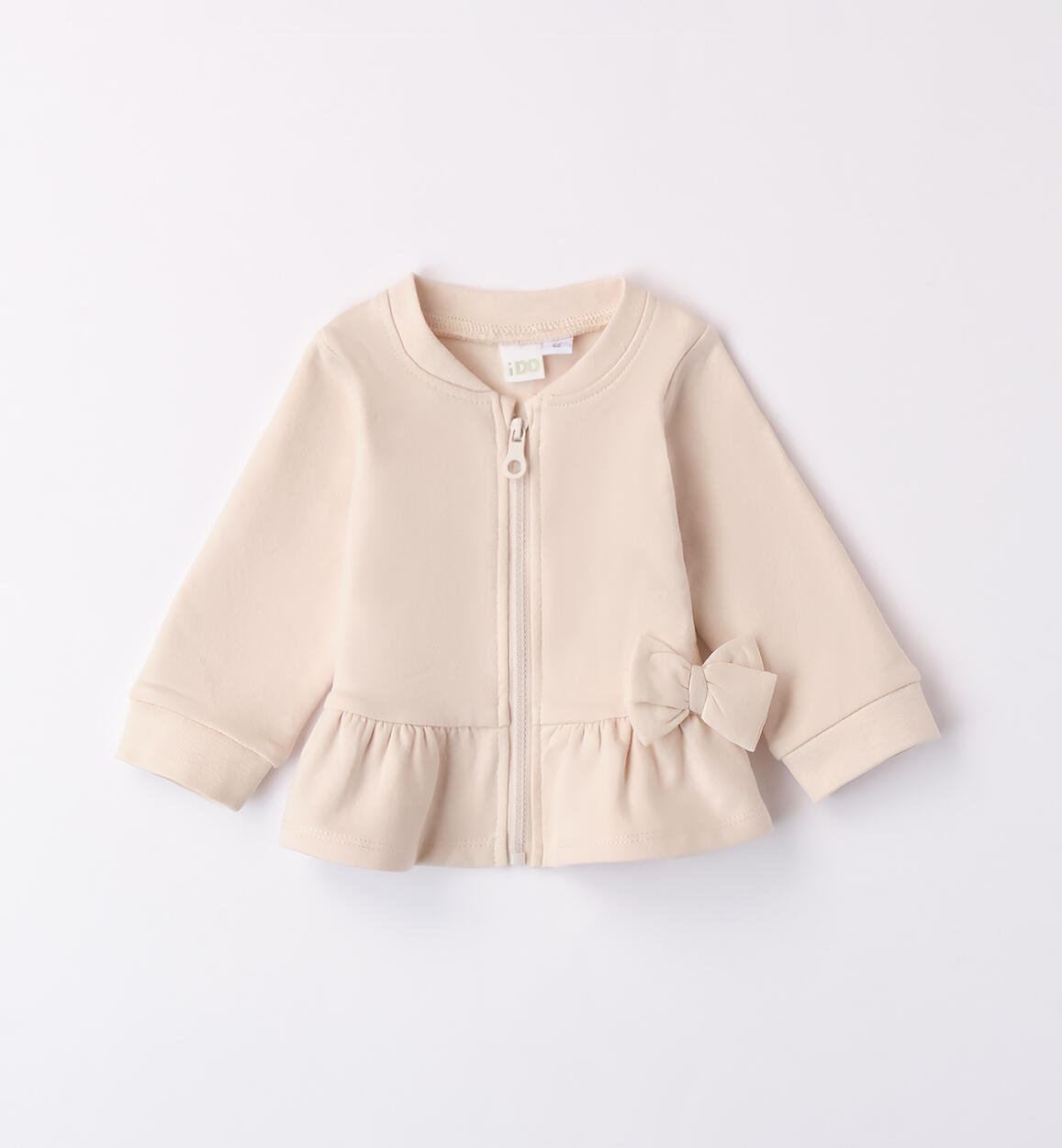 Felpa con zip neonata PANNA iDO