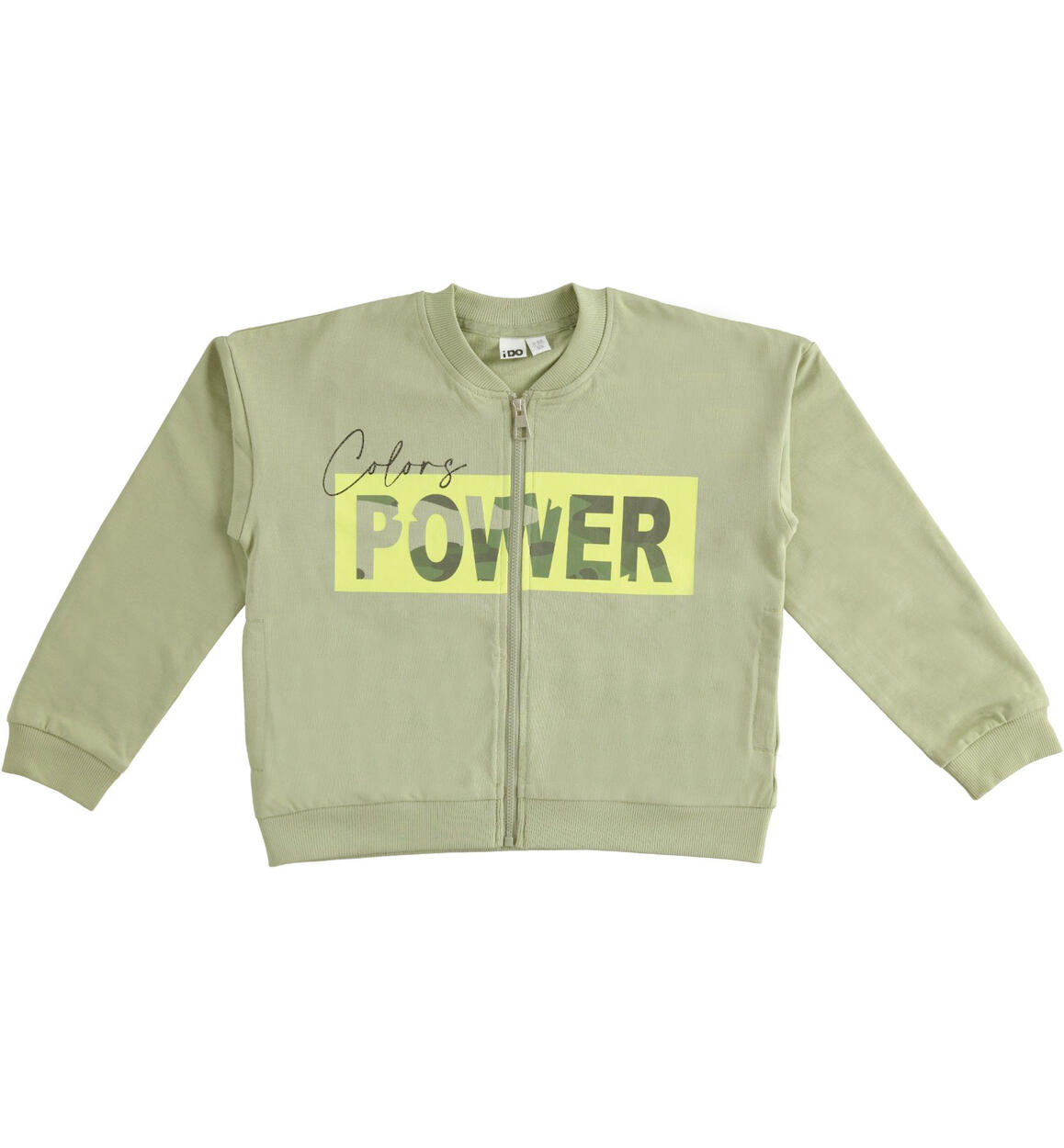 Girl zip sweatshirt  from 8 to 16 years by iDO GREEN iDO