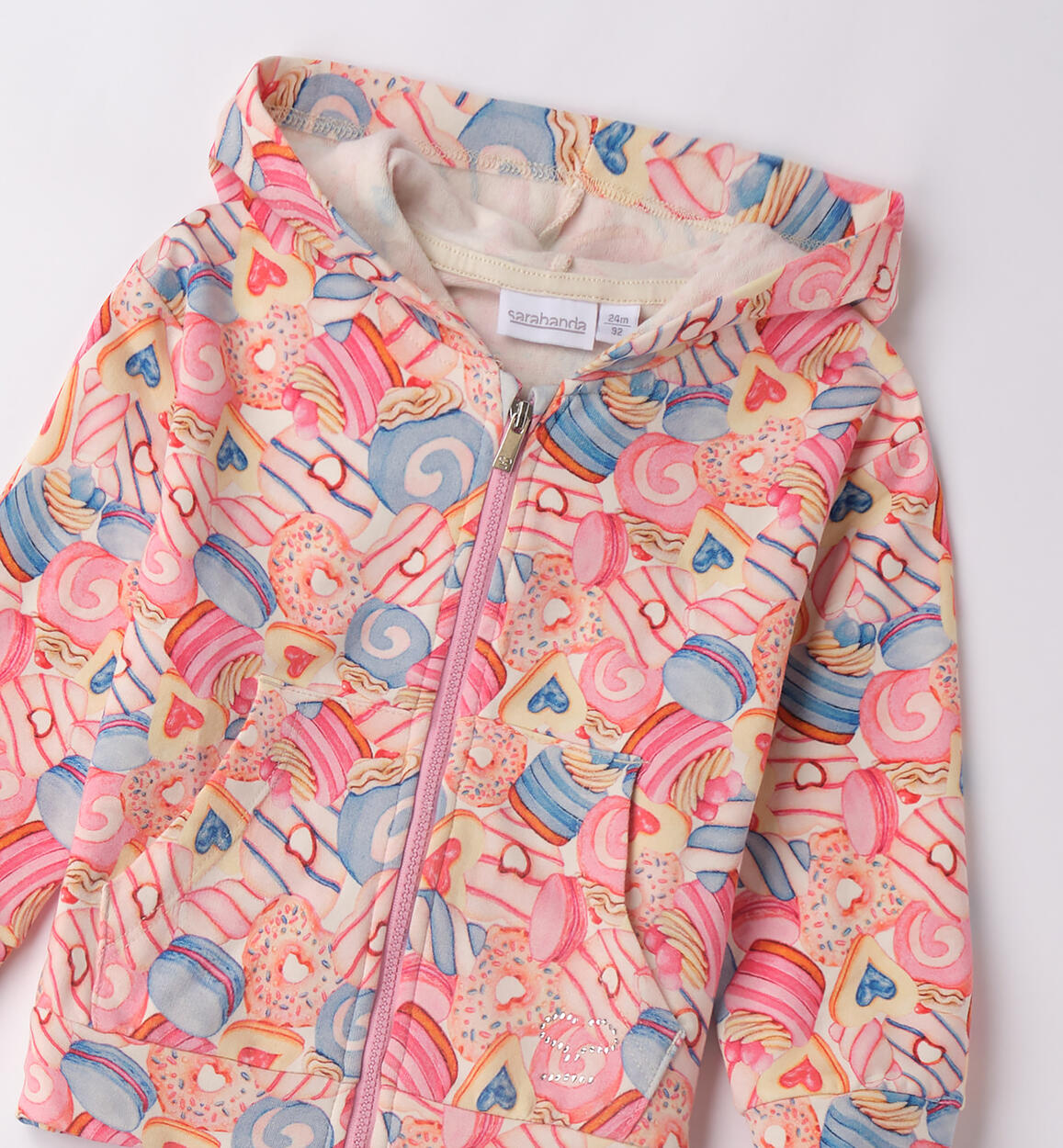 Felpa da bambina CREMA-MULTICOLOR-6BRH - 1480F22000