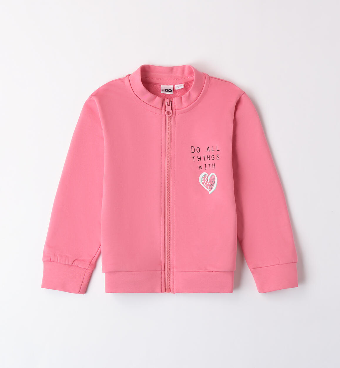 Felpa da bambina iDO ROSA iDO