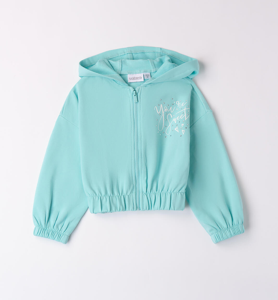 Felpa da bambina VERDE Sarabanda