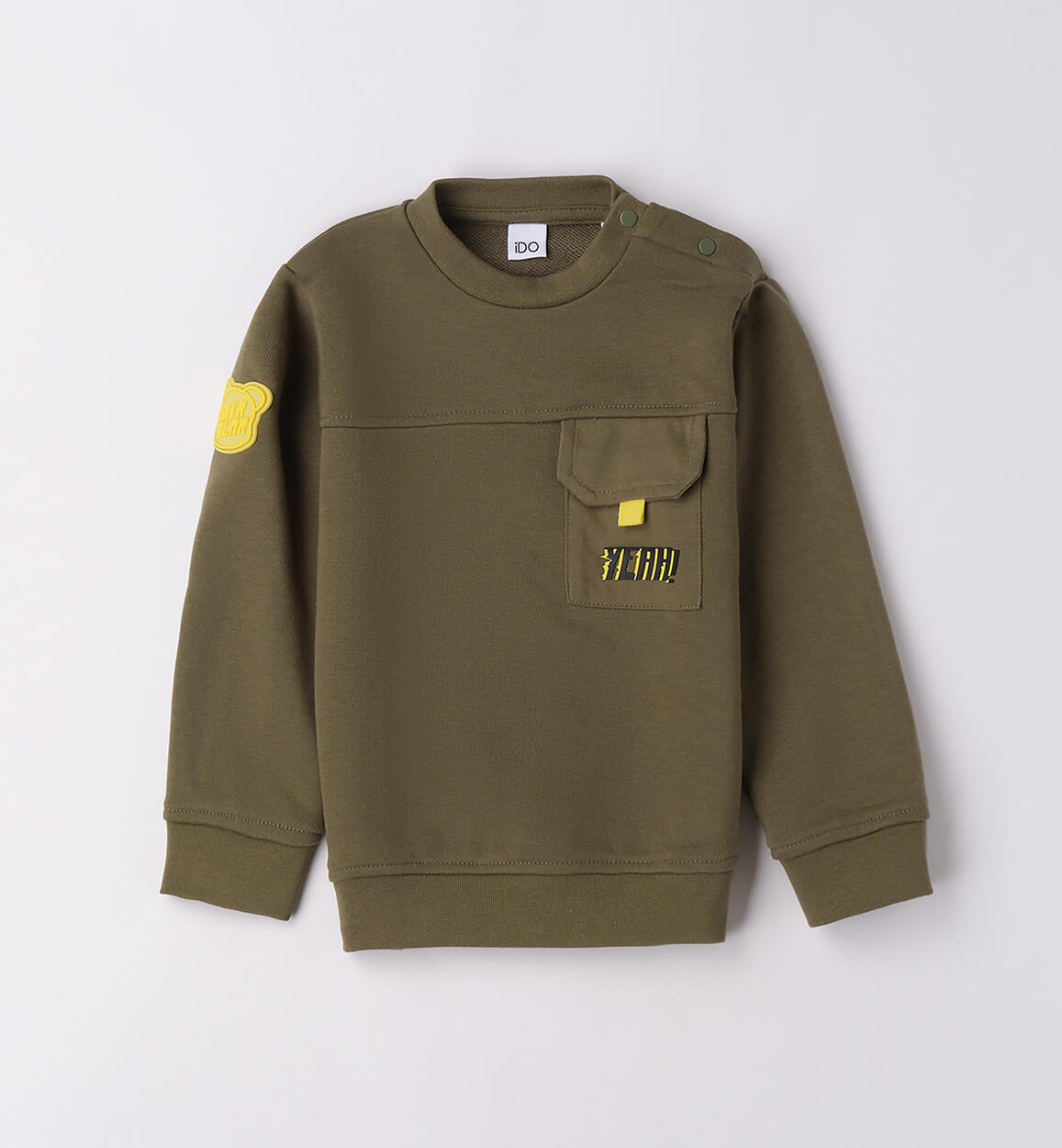 Felpa da bambino  VERDE iDO