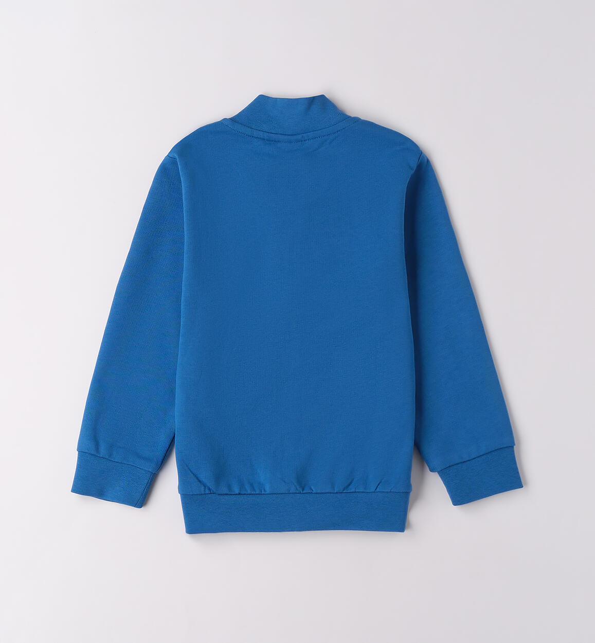Felpa da bambino 100% cotone  TURCHESE-3743 - 1204F83000