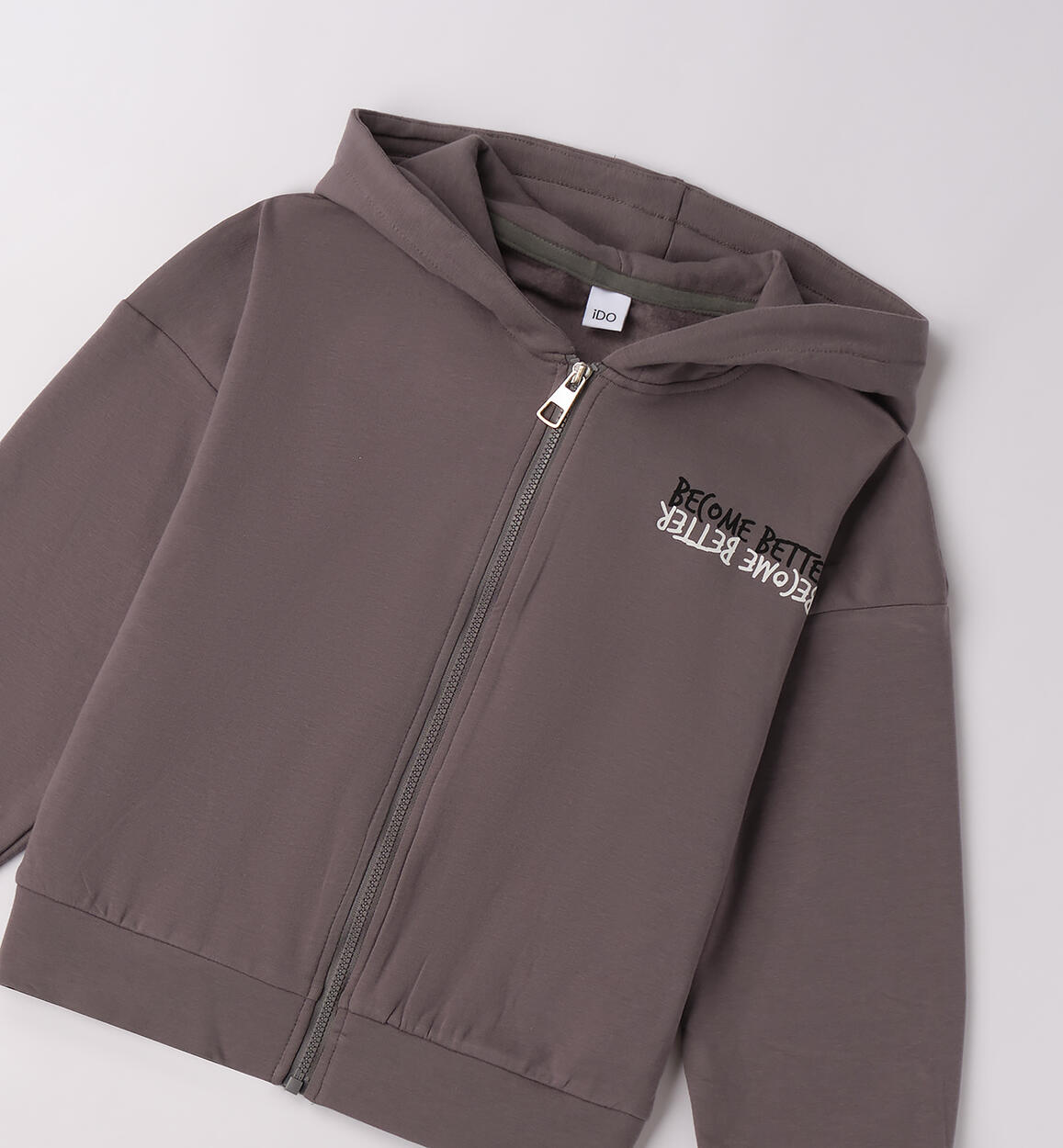 Felpa da ragazza GRIGIO SCURO-0564 - 2464F88400