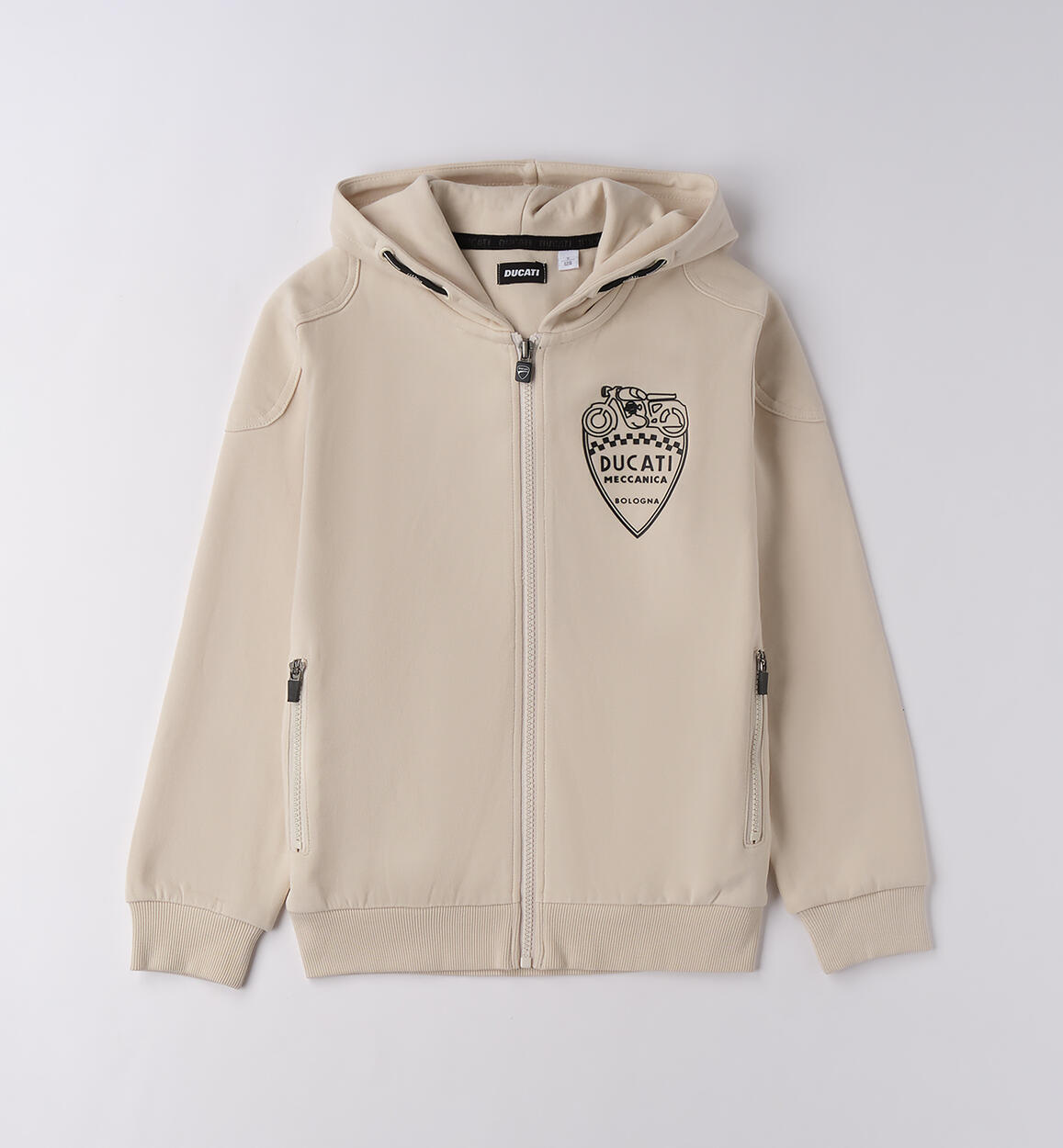 Felpa da ragazzo Ducati BEIGE DUCATI