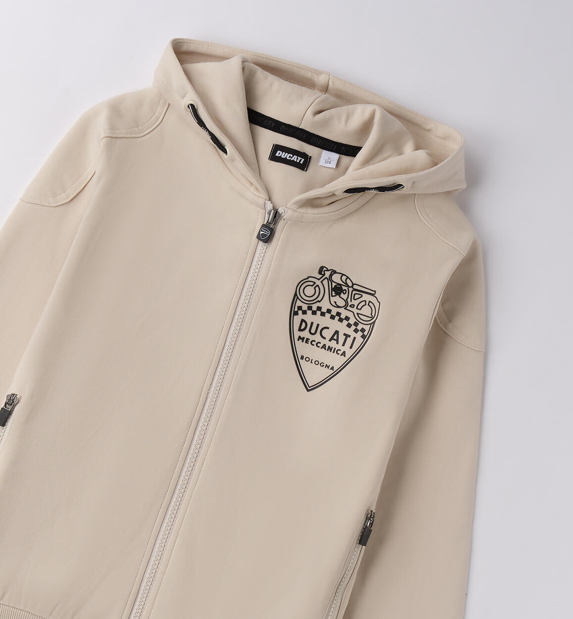 Felpa da ragazzo Ducati ECRU'-0164 - 242GF62000