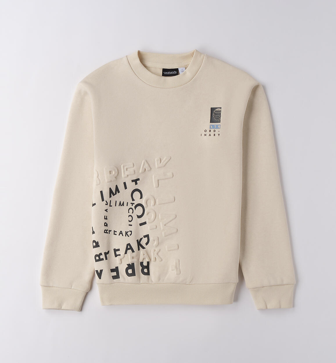 Felpa da ragazzo BEIGE Sarabanda