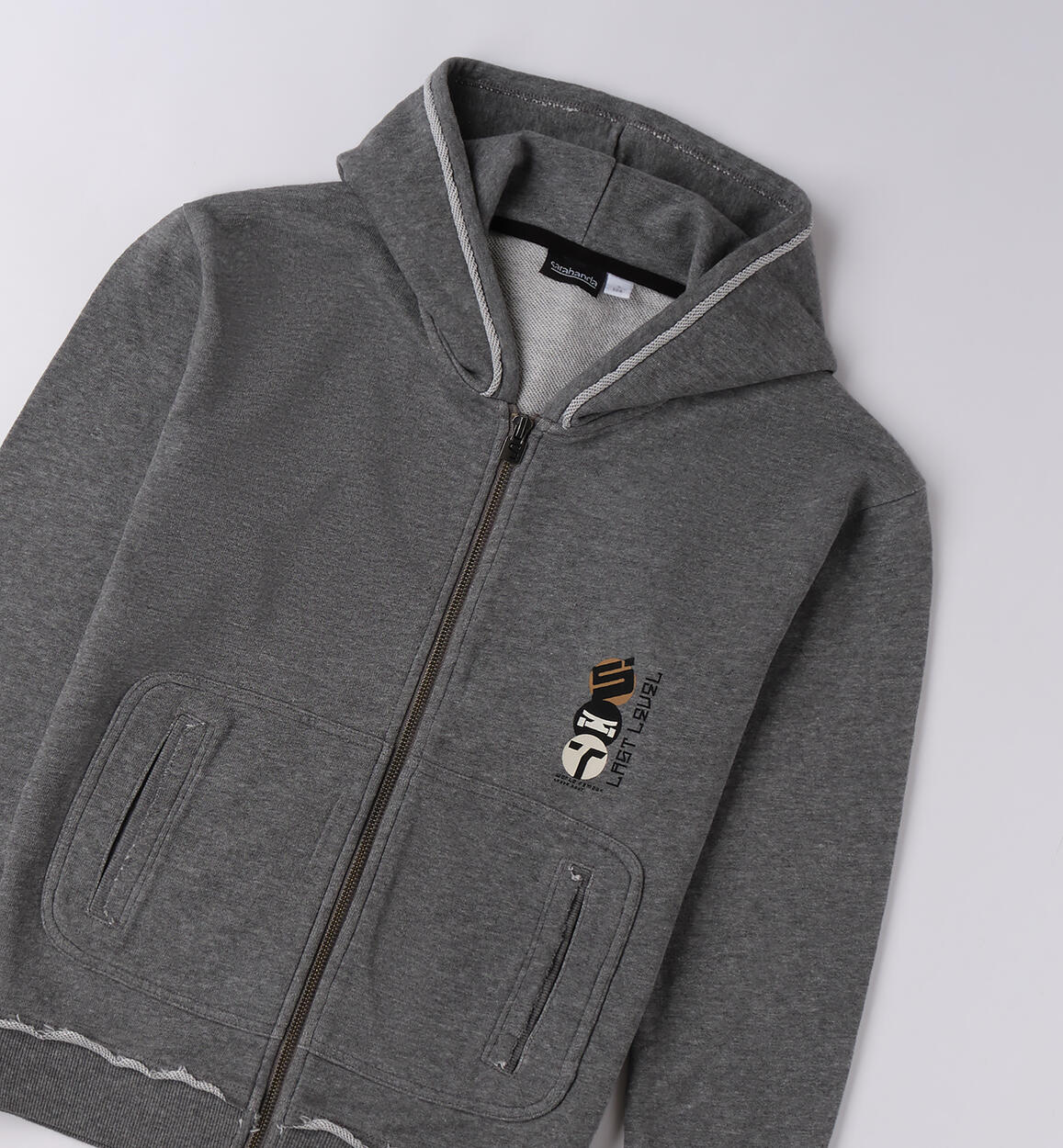 Felpa da ragazzo GRIGIO MELANGE-8970 - 2420F61700