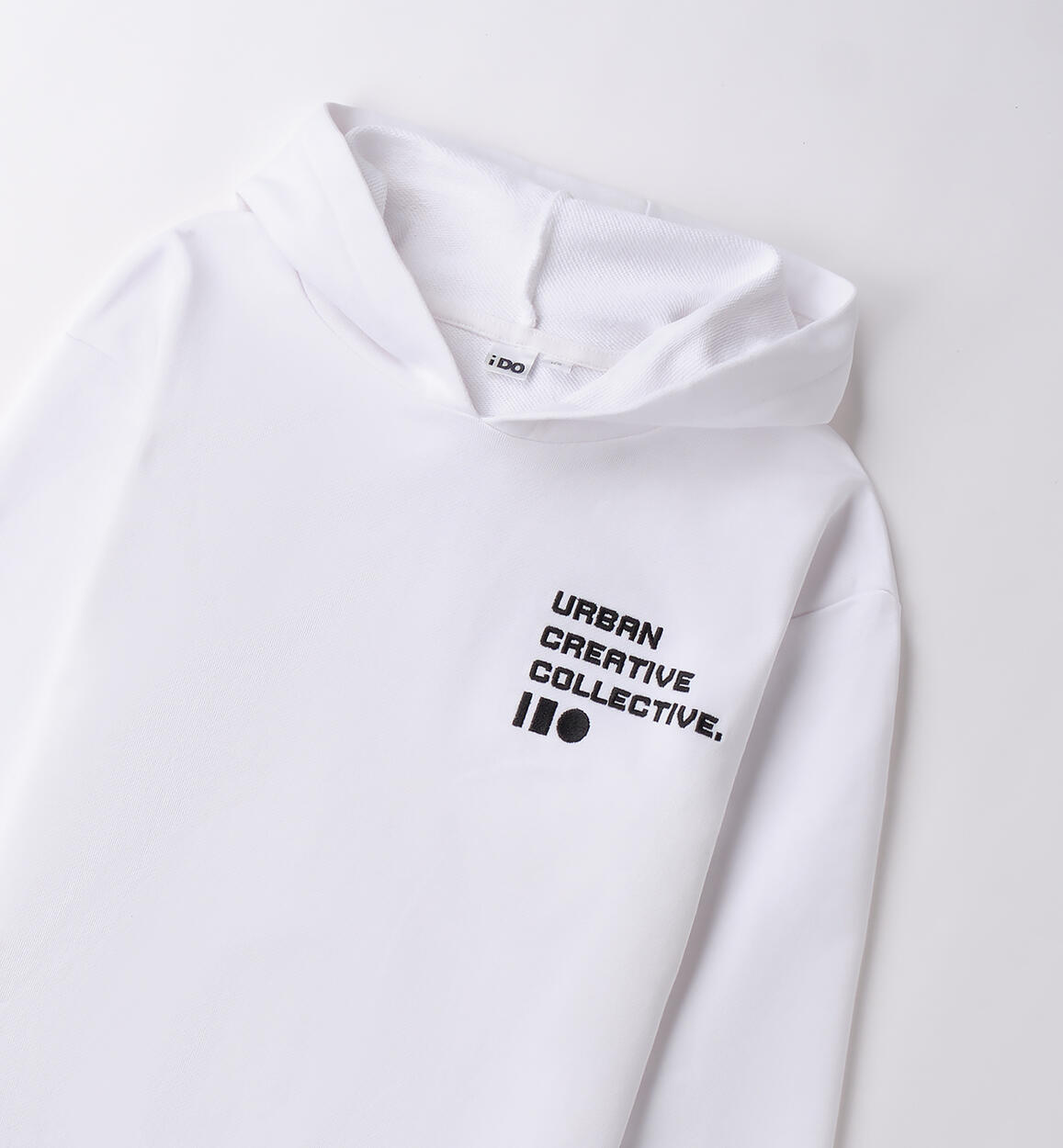 Felpa da ragazzo iDO BIANCO-0113 - 2424B60349