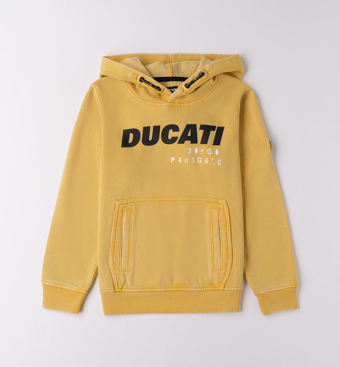 Felpa Ducati con cappuccio GIALLO DUCATI