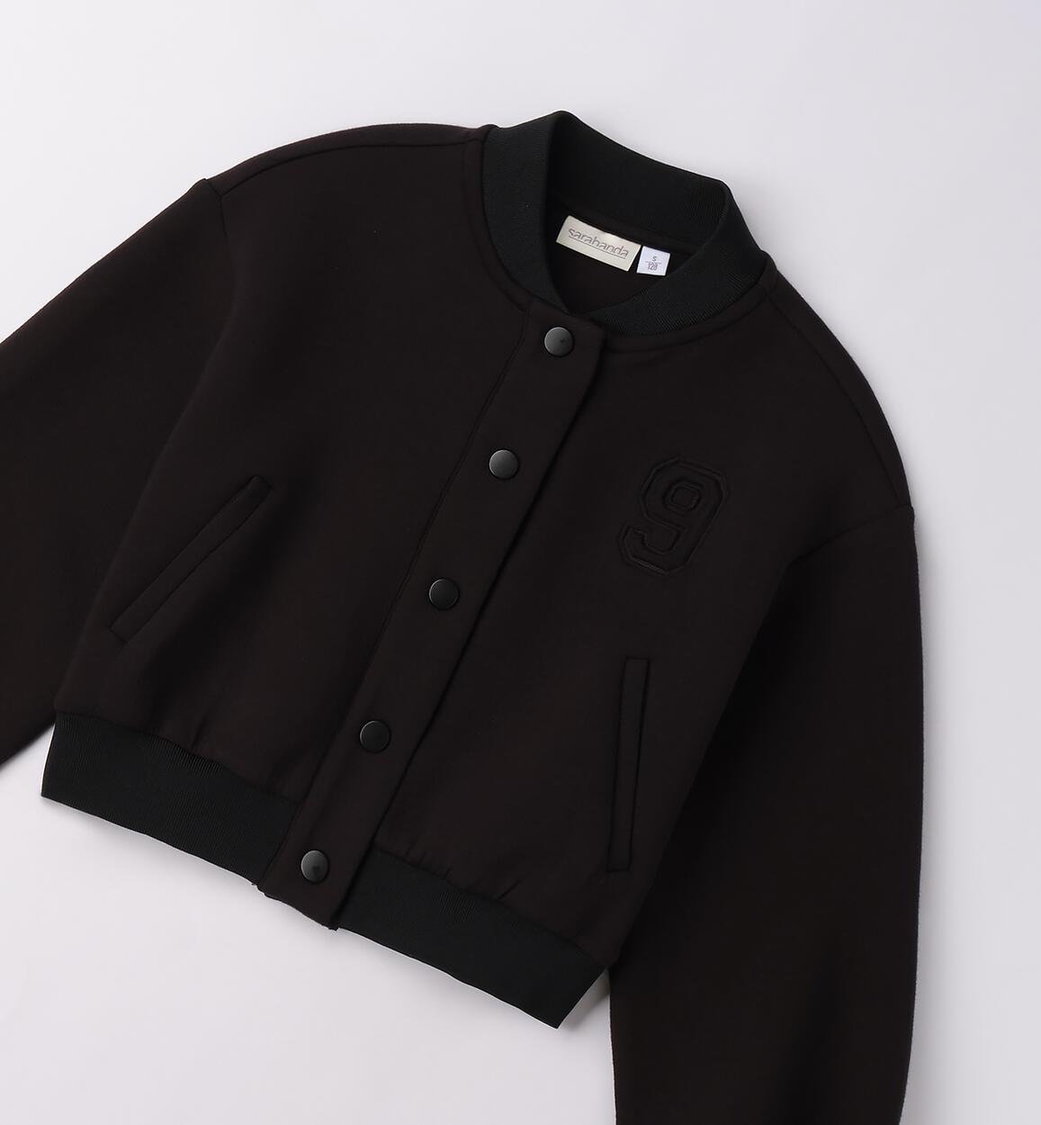 Girl&iquest;s sweatshirt jacket NERO-0658 - 2460F43000