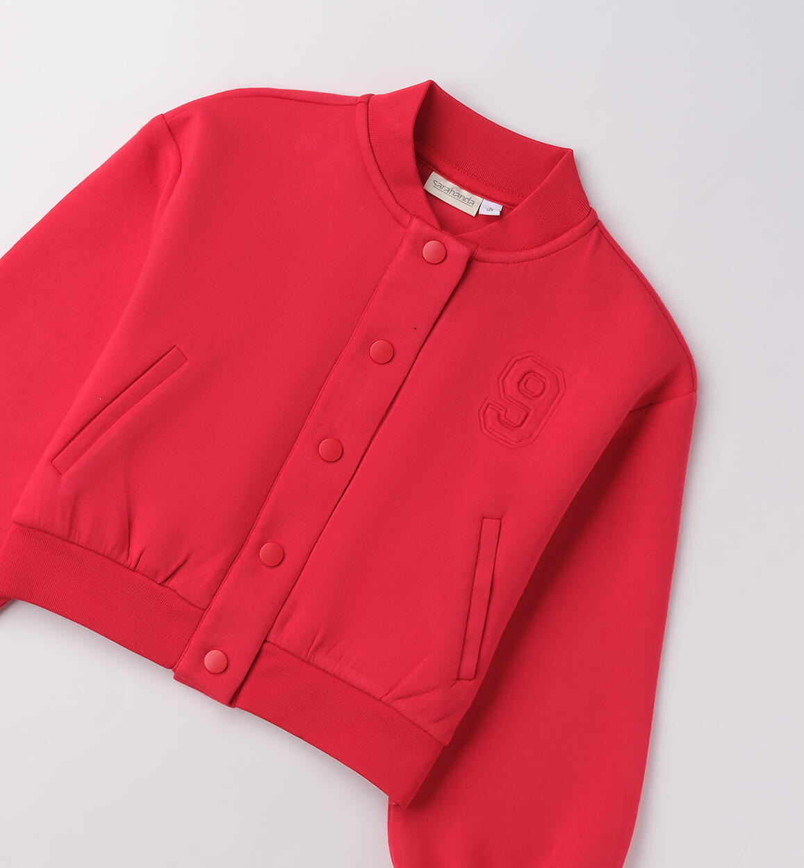 Felpa giacchetto ragazza ROSSO-2244 - 2460F43000