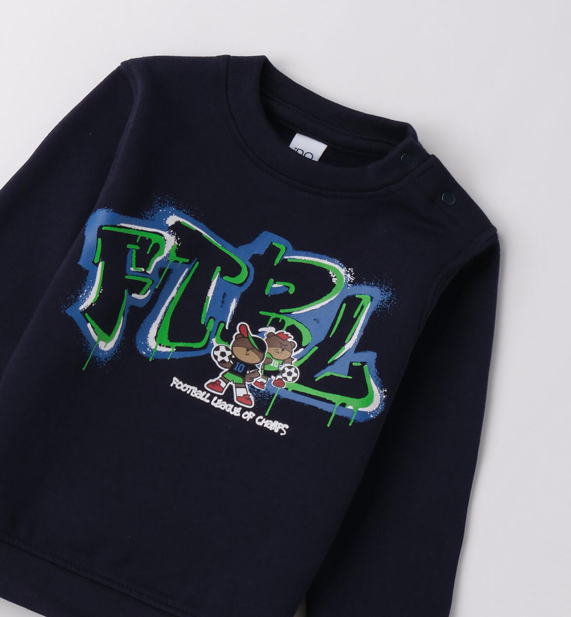 Felpa girocollo per bambino NAVY-3885 - 1204F69700