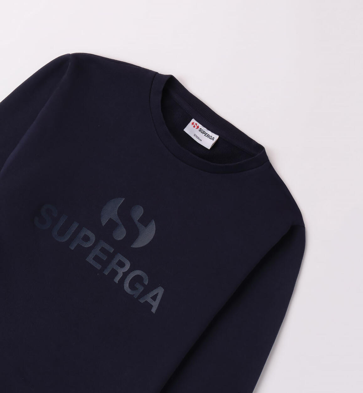 Felpa girocollo Superga NAVY-3854