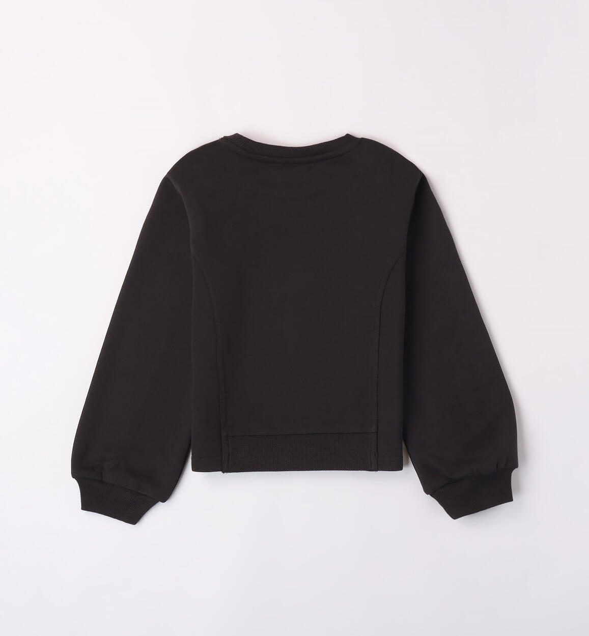 Superga crewneck sweatshirt for girls NERO-0658 - 246S715000
