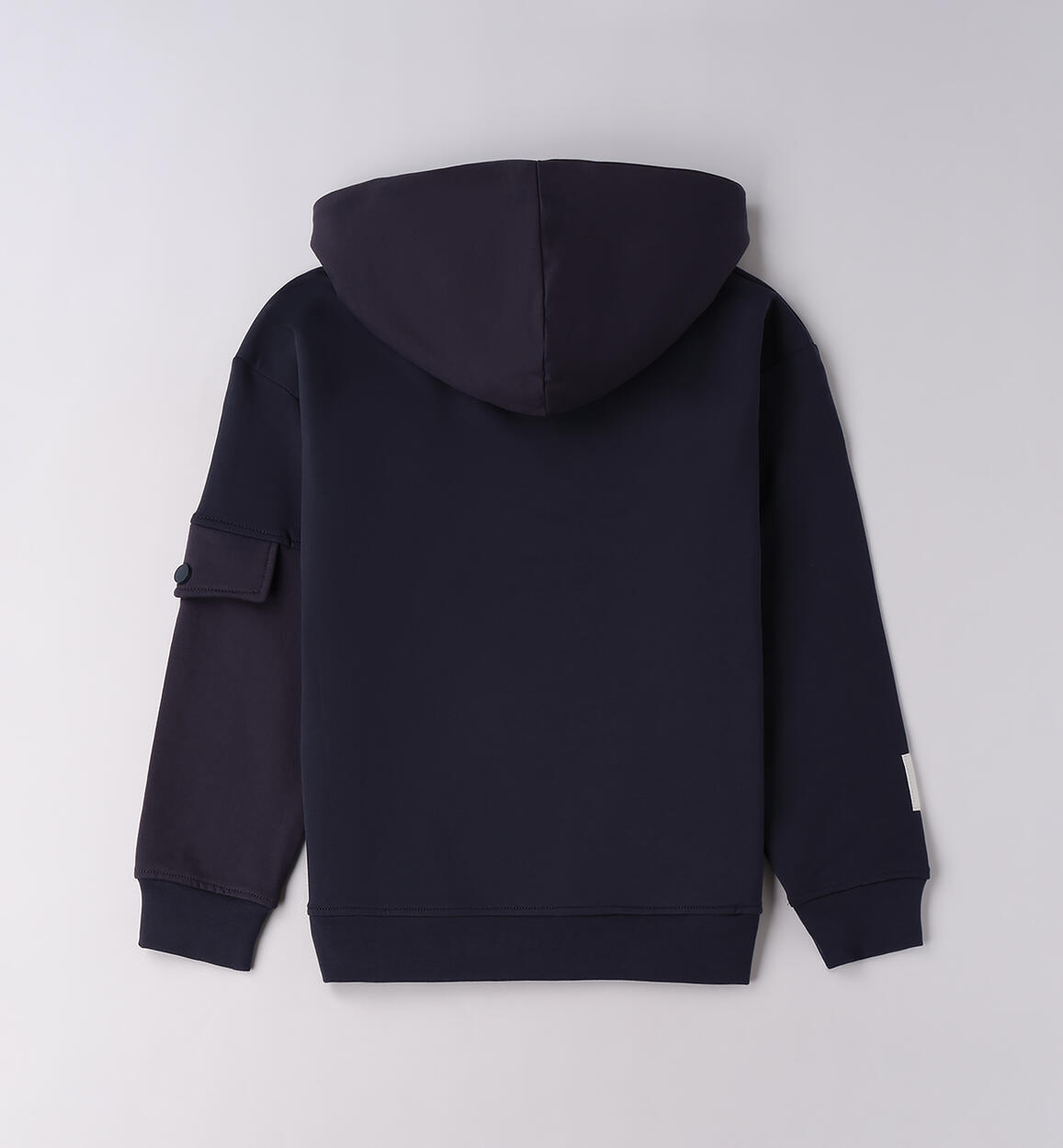Felpa iDO con cappuccio BLU SCURO-3849 - 2424F42200