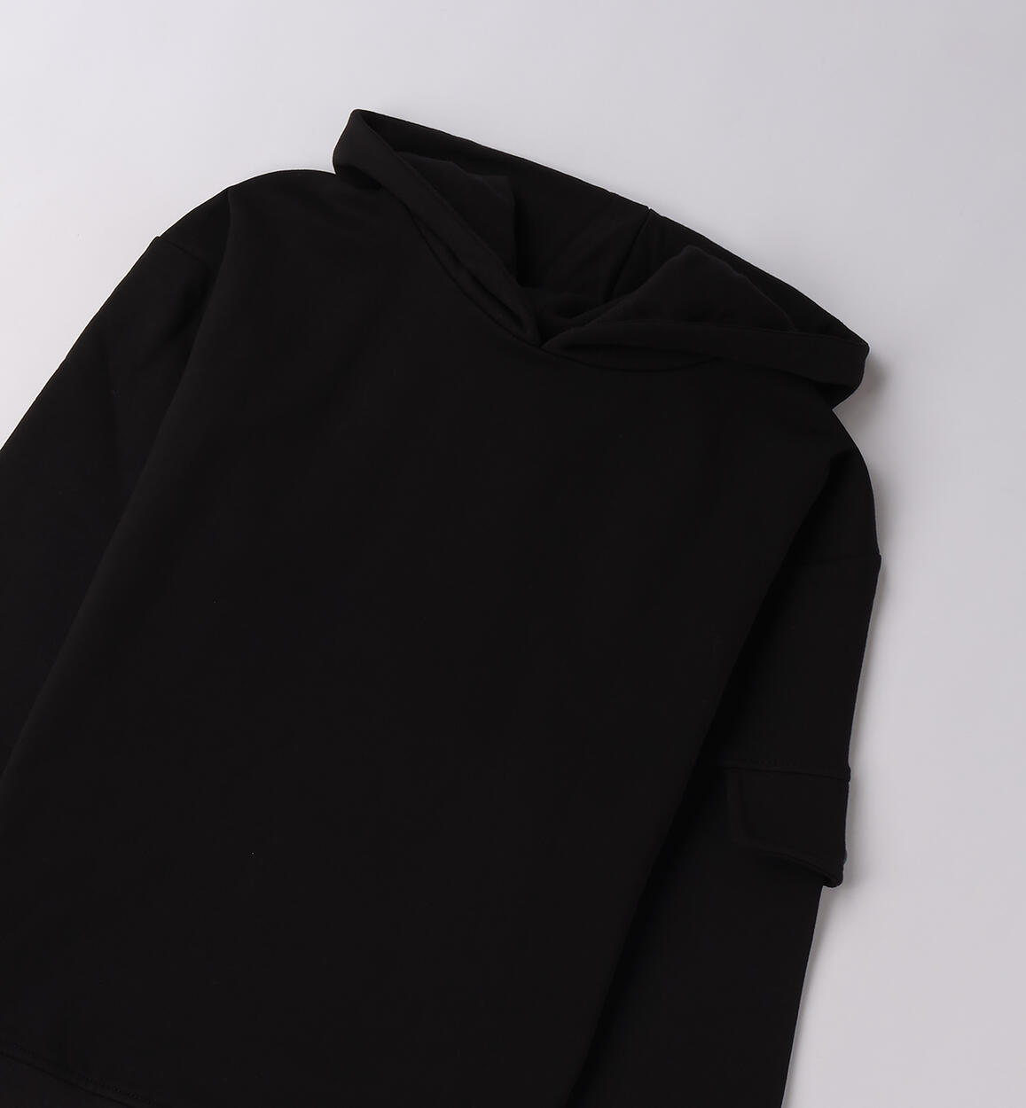 Felpa iDO con cappuccio NERO-0658 - 2424F42200