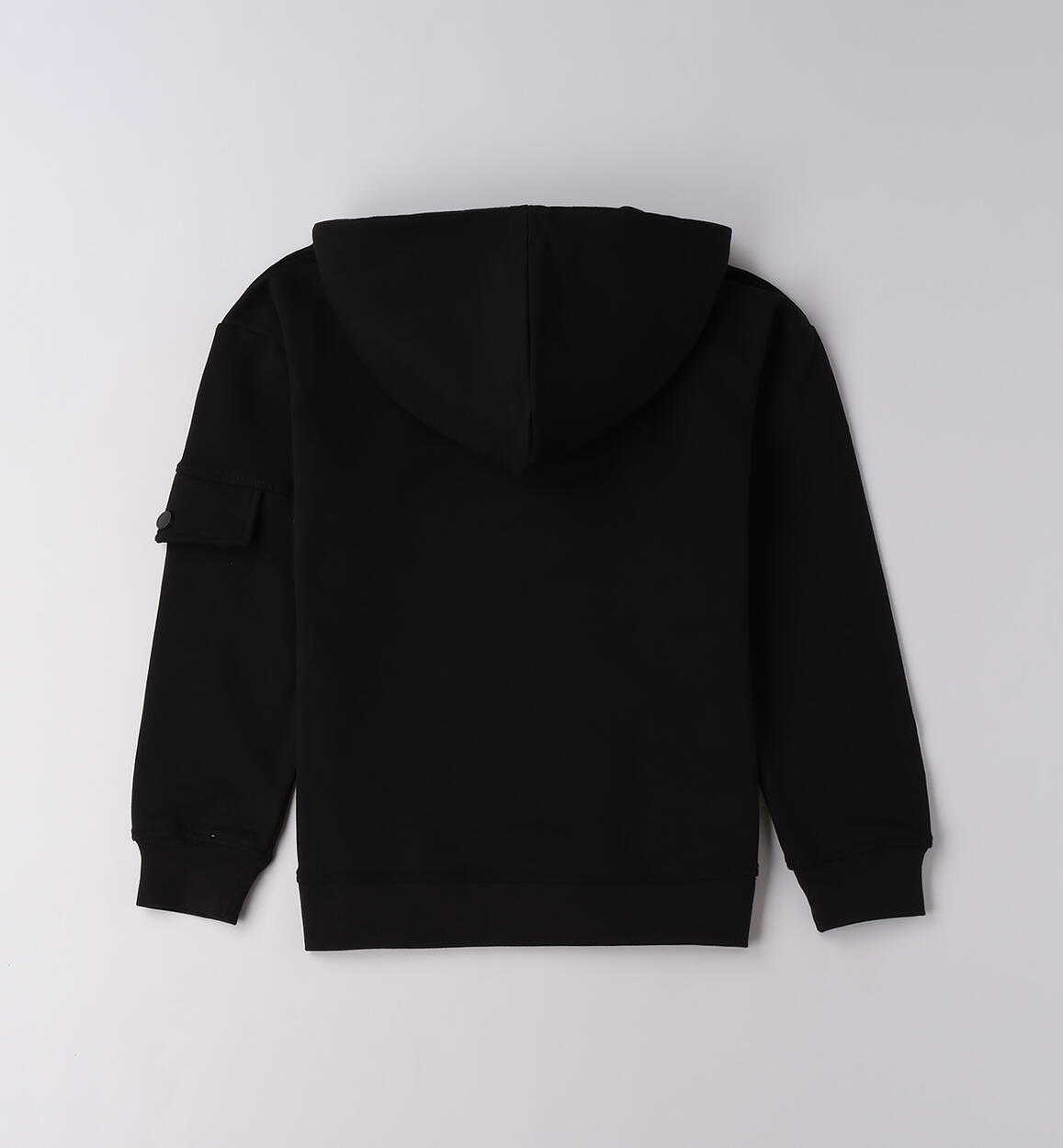 Felpa iDO con cappuccio NERO-0658 - 2424F42200