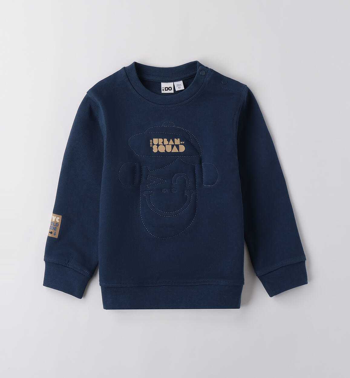 Felpa iDO per bambino BLU iDO