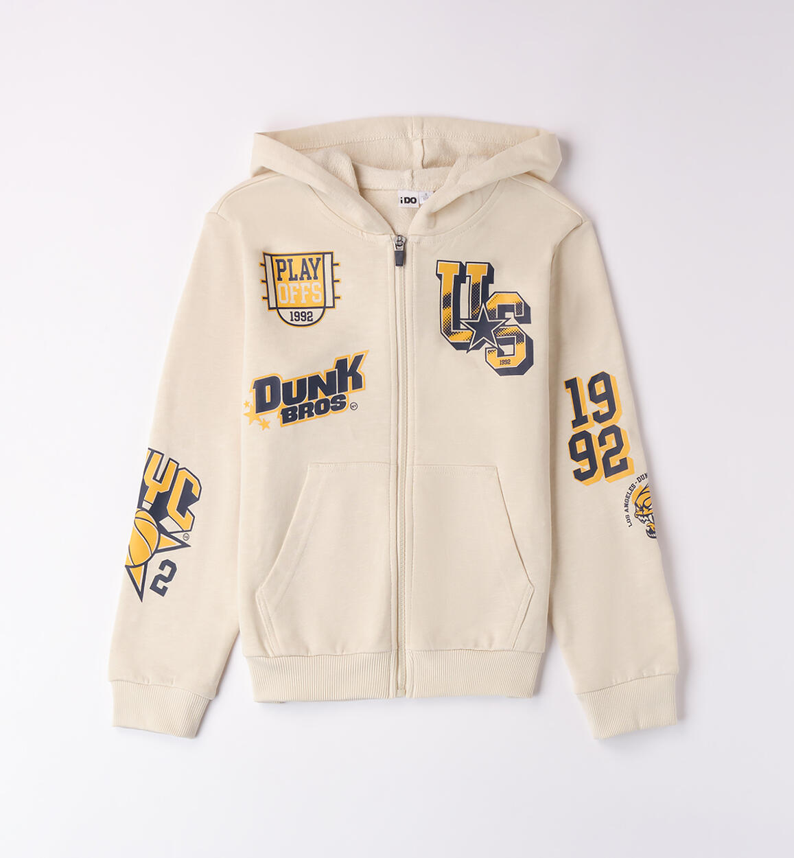 Felpa iDO ragazzo ECRU-0124 - 2424B59700