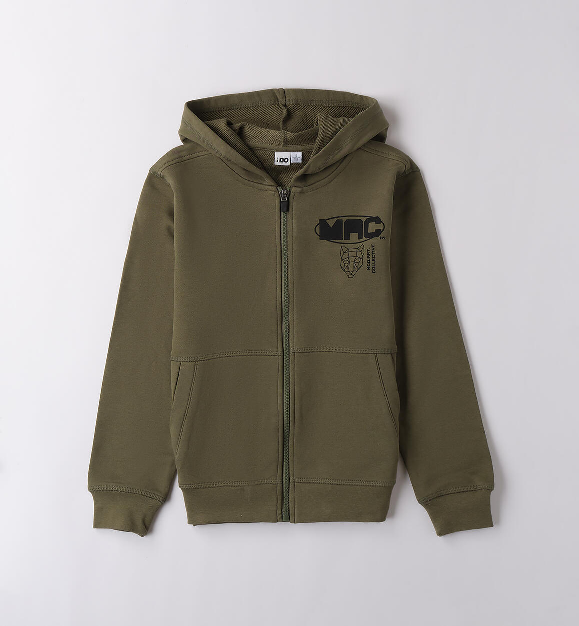 Felpa iDO ragazzo VERDE iDO