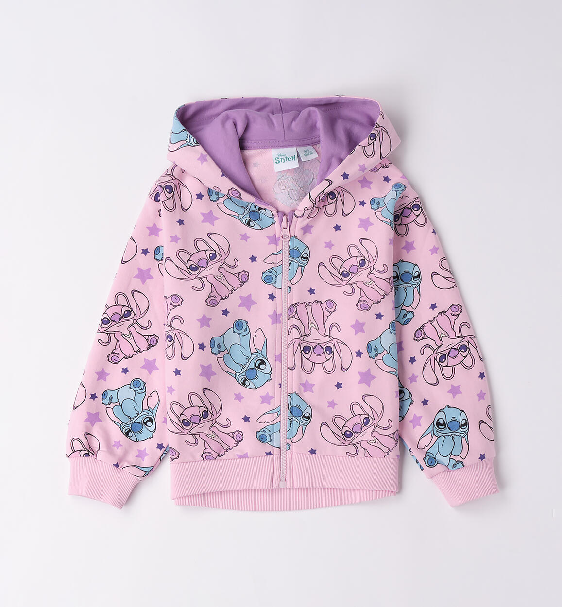 Felpa Lilo e Stitch bambina&iquest; ROSA SPECIAL PROJECT