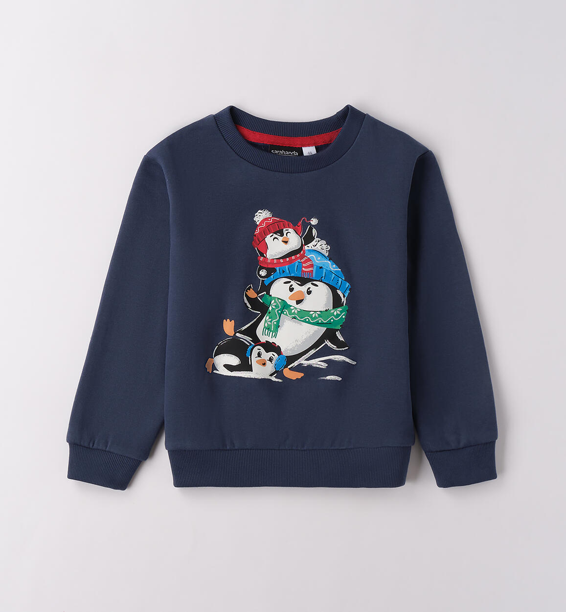 Felpa natalizia bambino BLU-3656 - 1200F15400