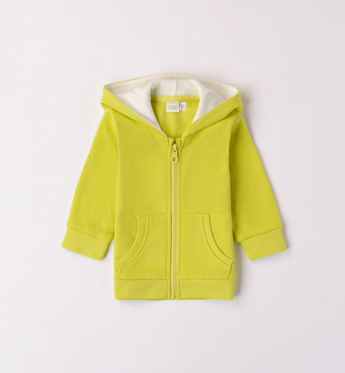 iDO hooded sweatshirt with ears for boys from 1 to 24 months GREEN iDO