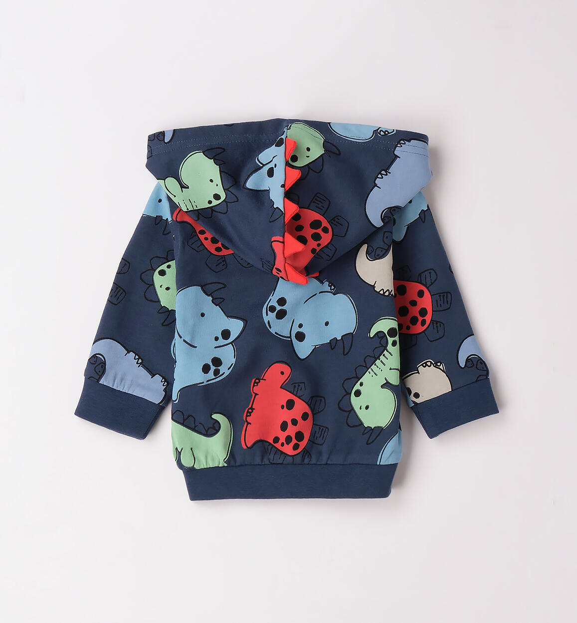 Felpa neonato iDO BLU-ROSSO-6BDM - 0204B03200