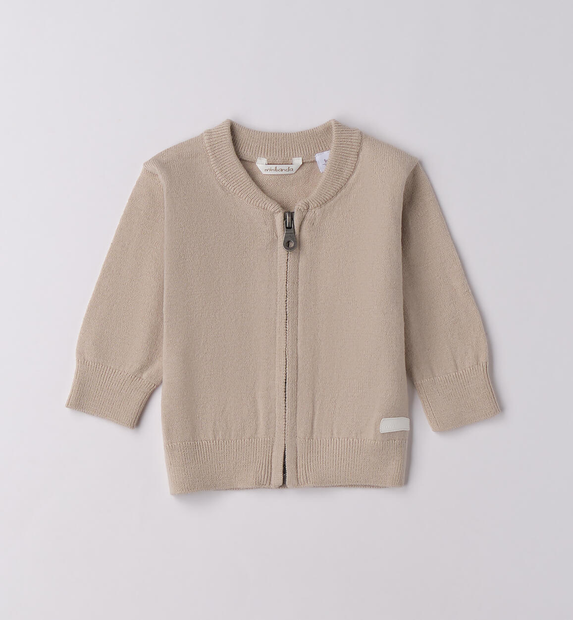 Felpa neonato Minibanda BEIGE Minibanda