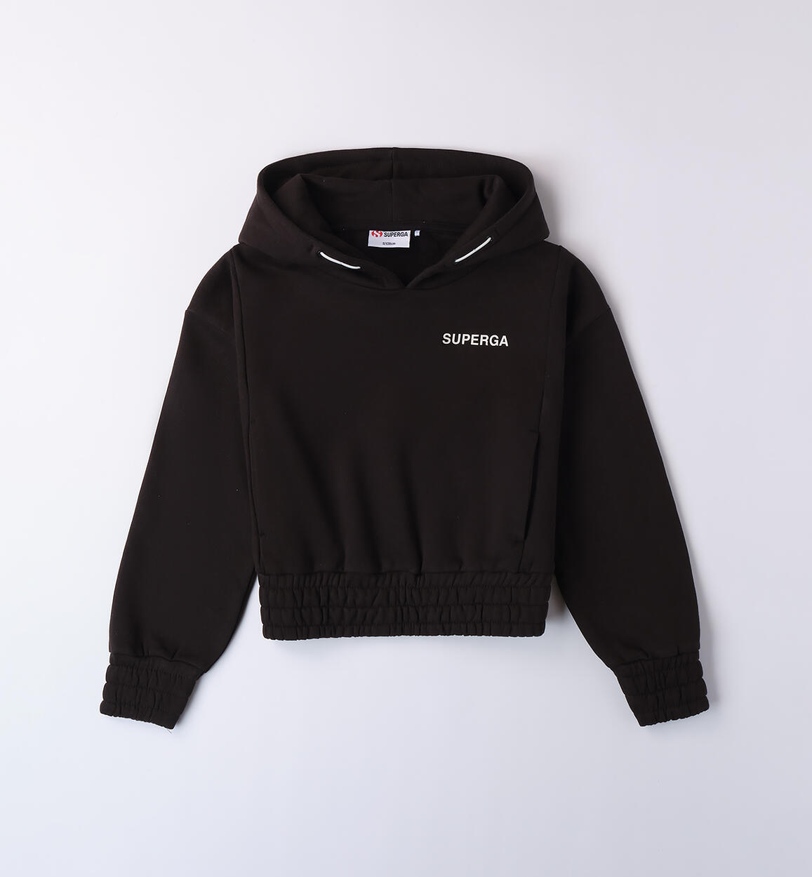Felpa nera Superga NERO SUPERGA