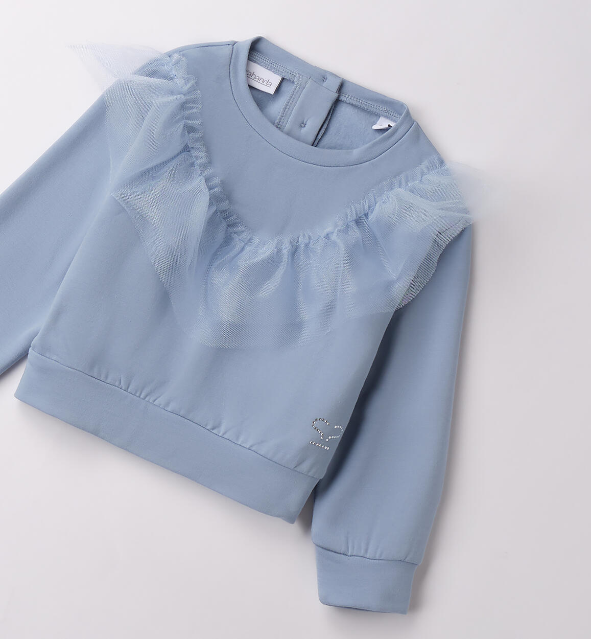 Felpa per bambina AZZURRO-3814 - 1480F22100