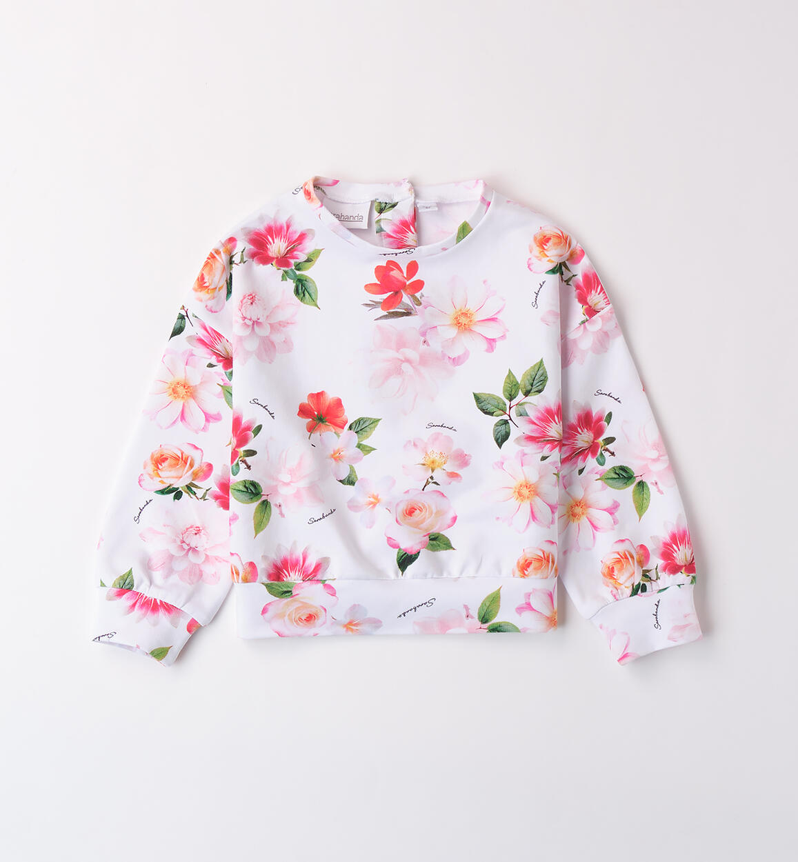 Felpa per bambina BIANCO Sarabanda