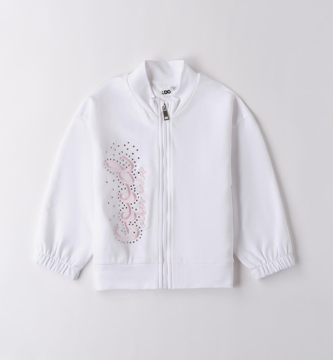 Felpa per bambina iDO BIANCO iDO