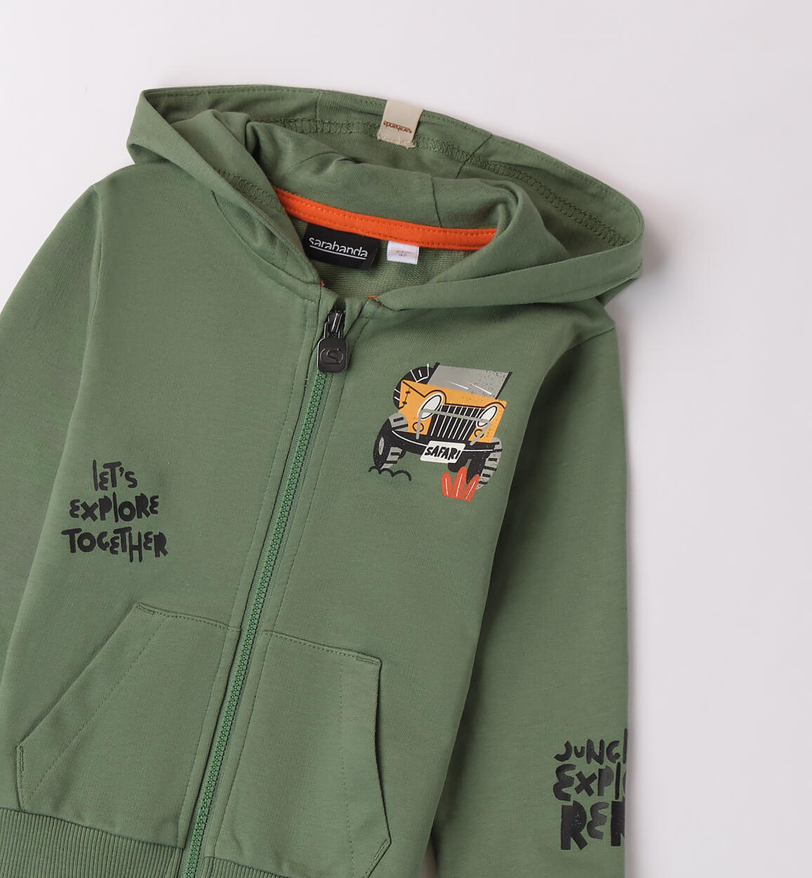 Felpa per bambino DARK IVY GREEN-4723 - 1200B01300