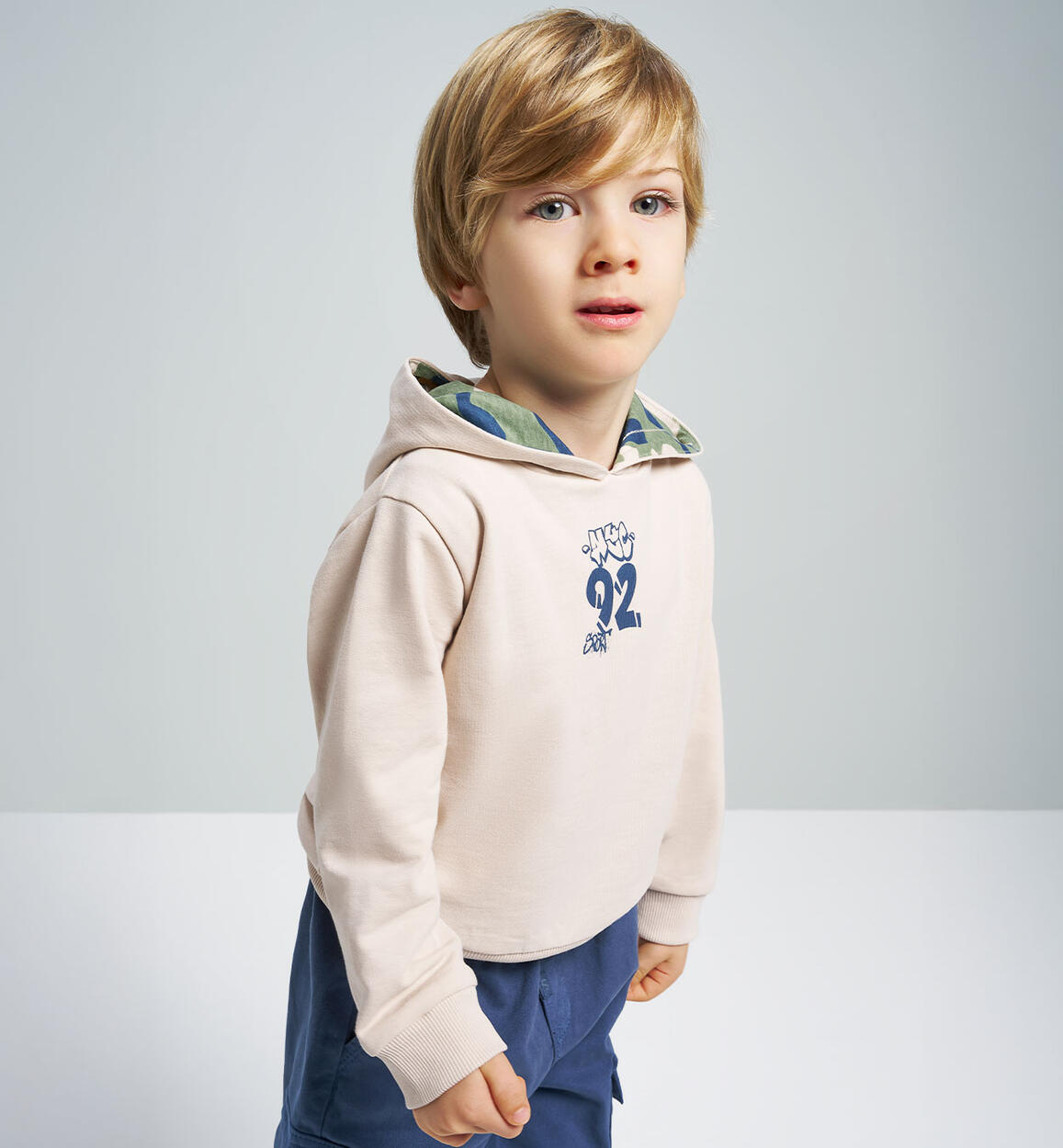 Felpa per bambino BEIGE Sarabanda