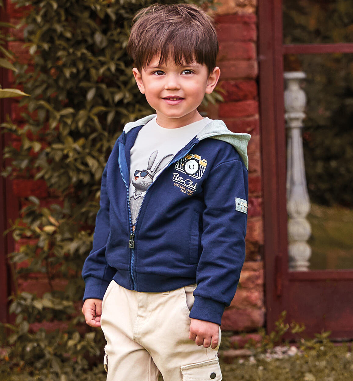 Felpa per bambino BLU Sarabanda