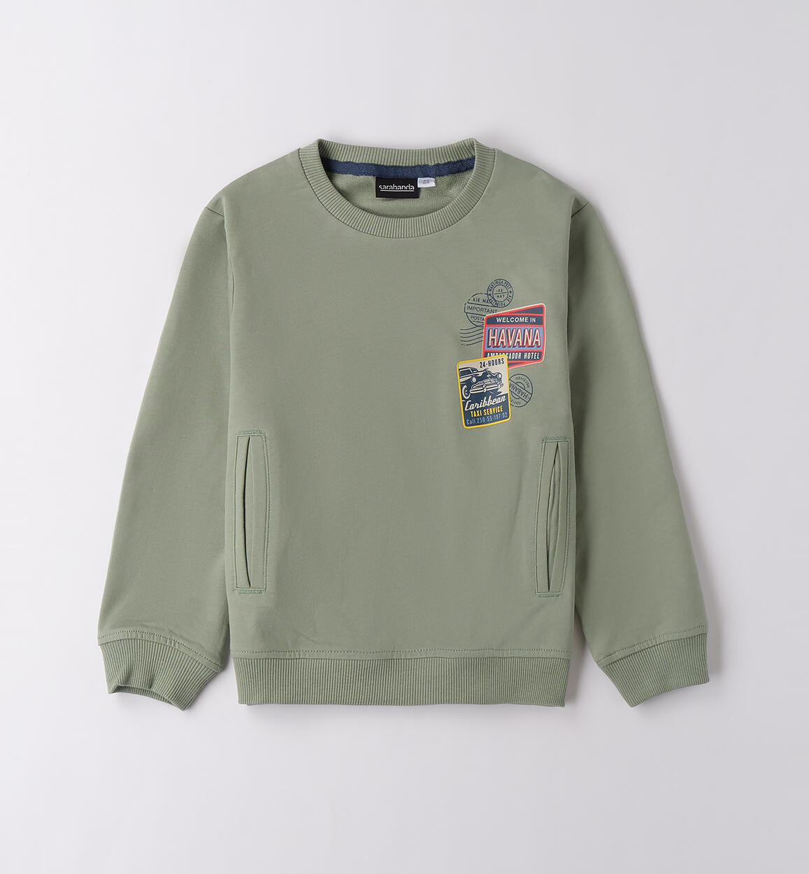 Felpa per bambino VERDE-4713 - 1200B05400