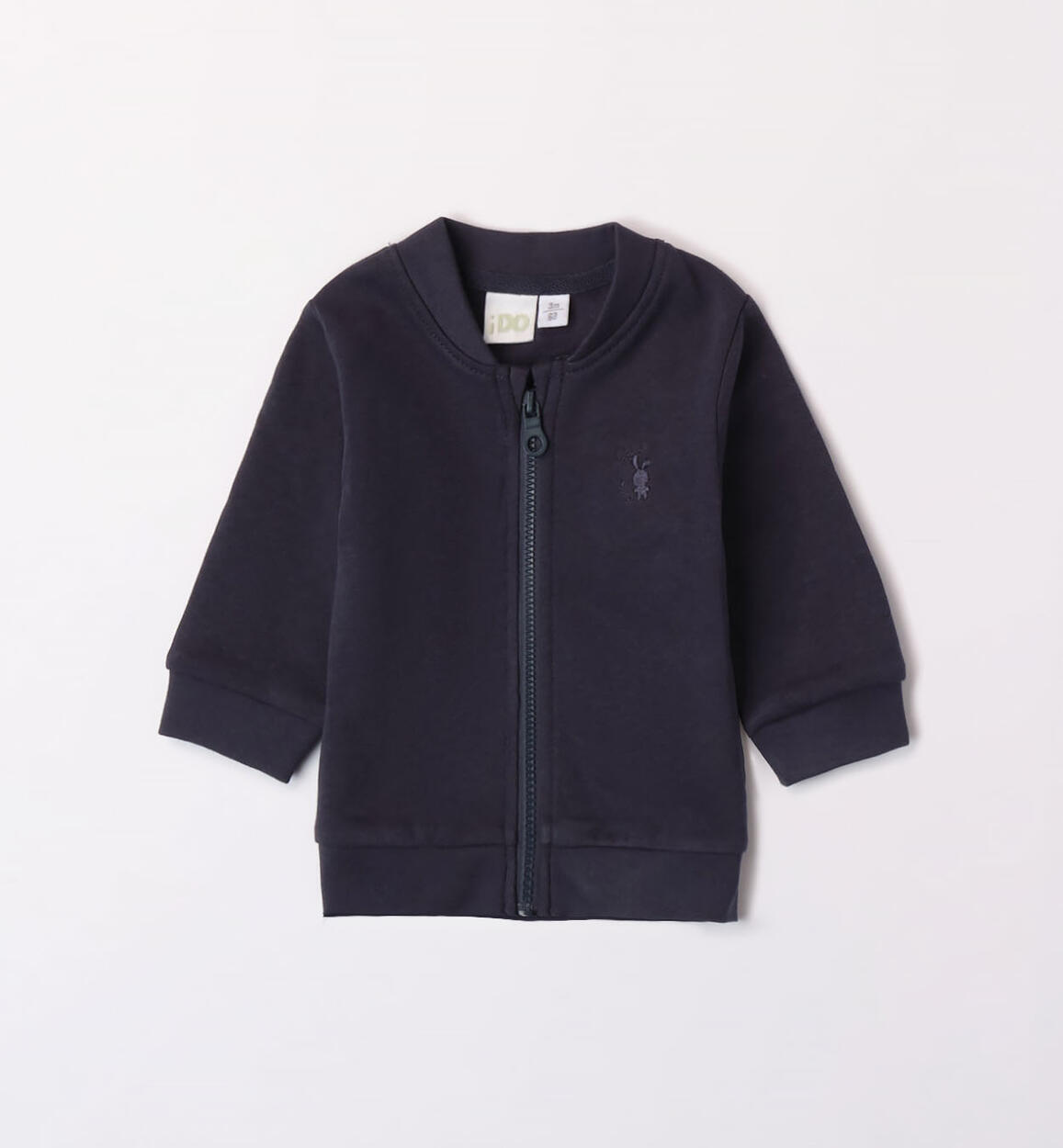 iDO sweatshirt for boys from 1 to 24 months BLUE iDO