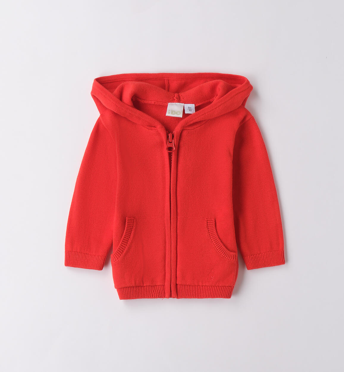 Felpa per neonato ROSSO iDO