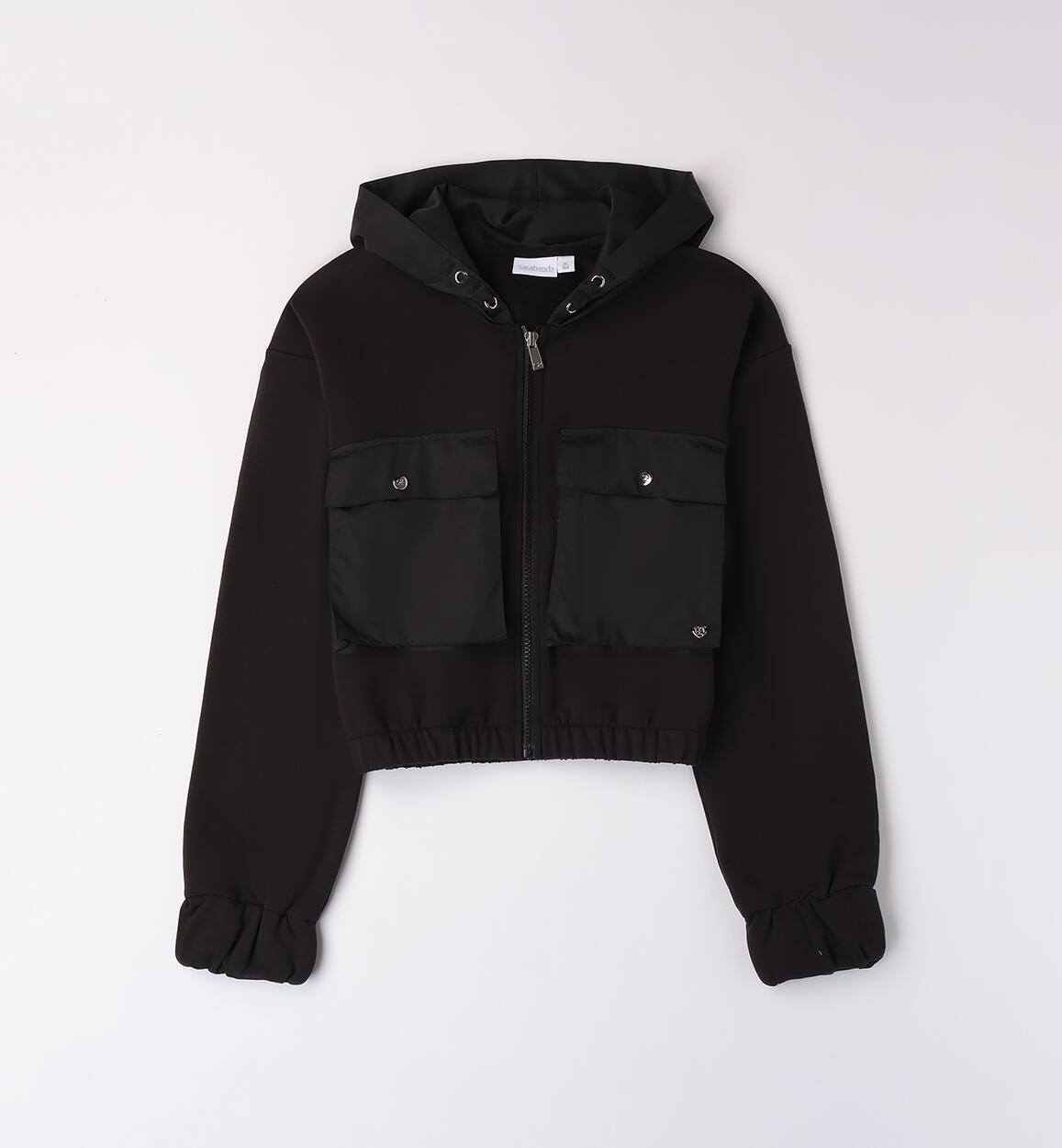 Felpa per ragazza nera NERO-0658 - 2460A68000