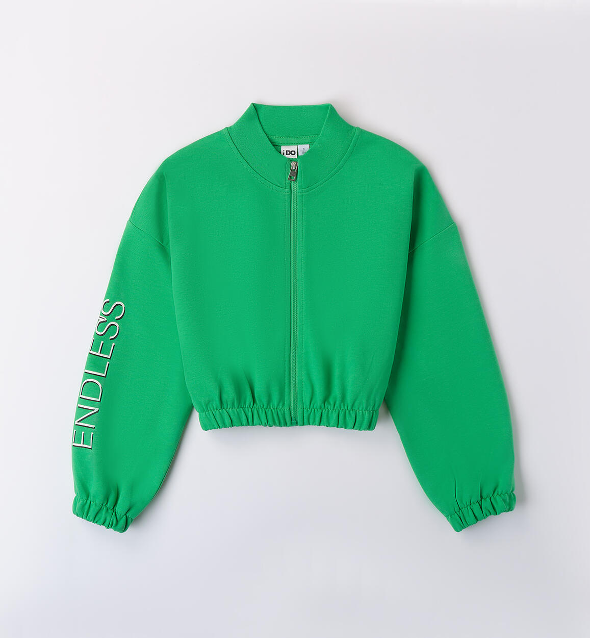 Felpa per ragazza VERDE iDO