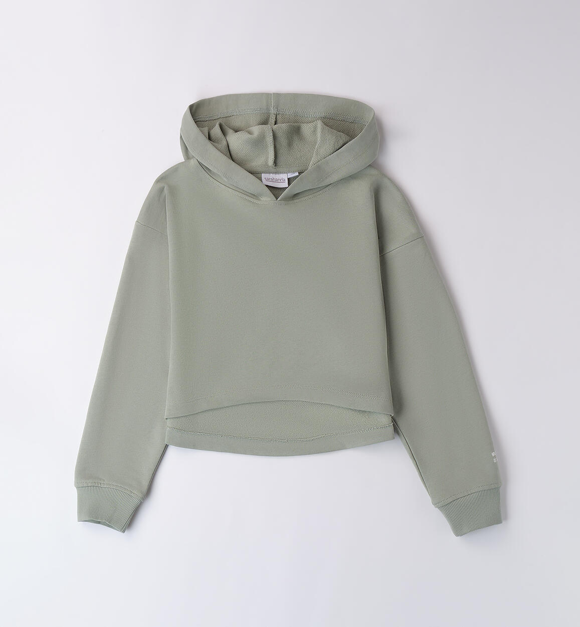 Felpa per ragazza VERDE Sarabanda