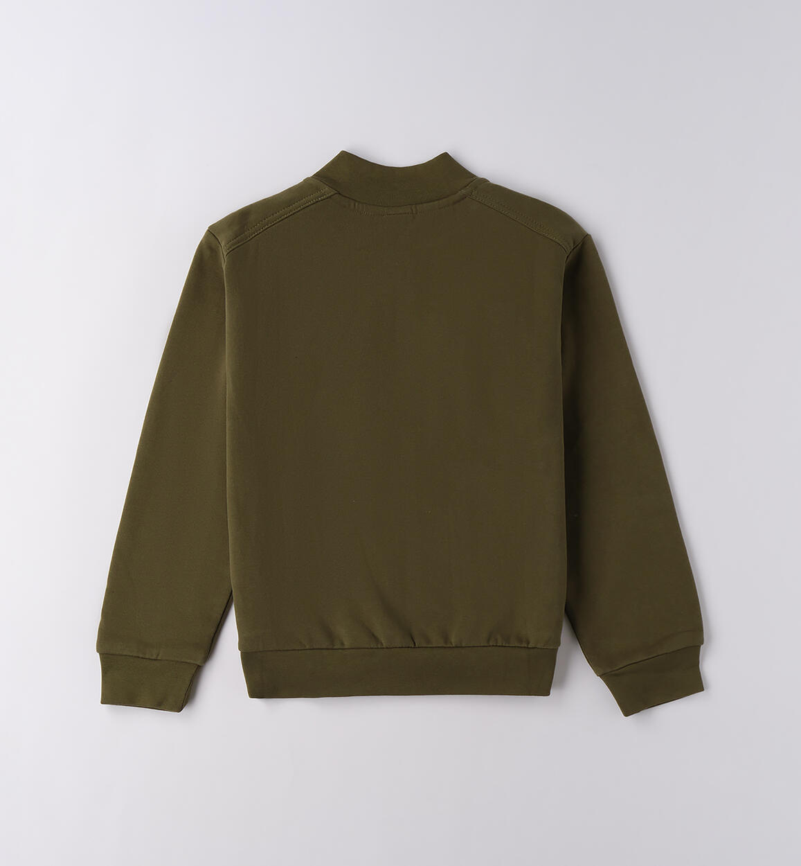 Felpa per ragazzo VERDE MILITARE-5557 - 2424F43300