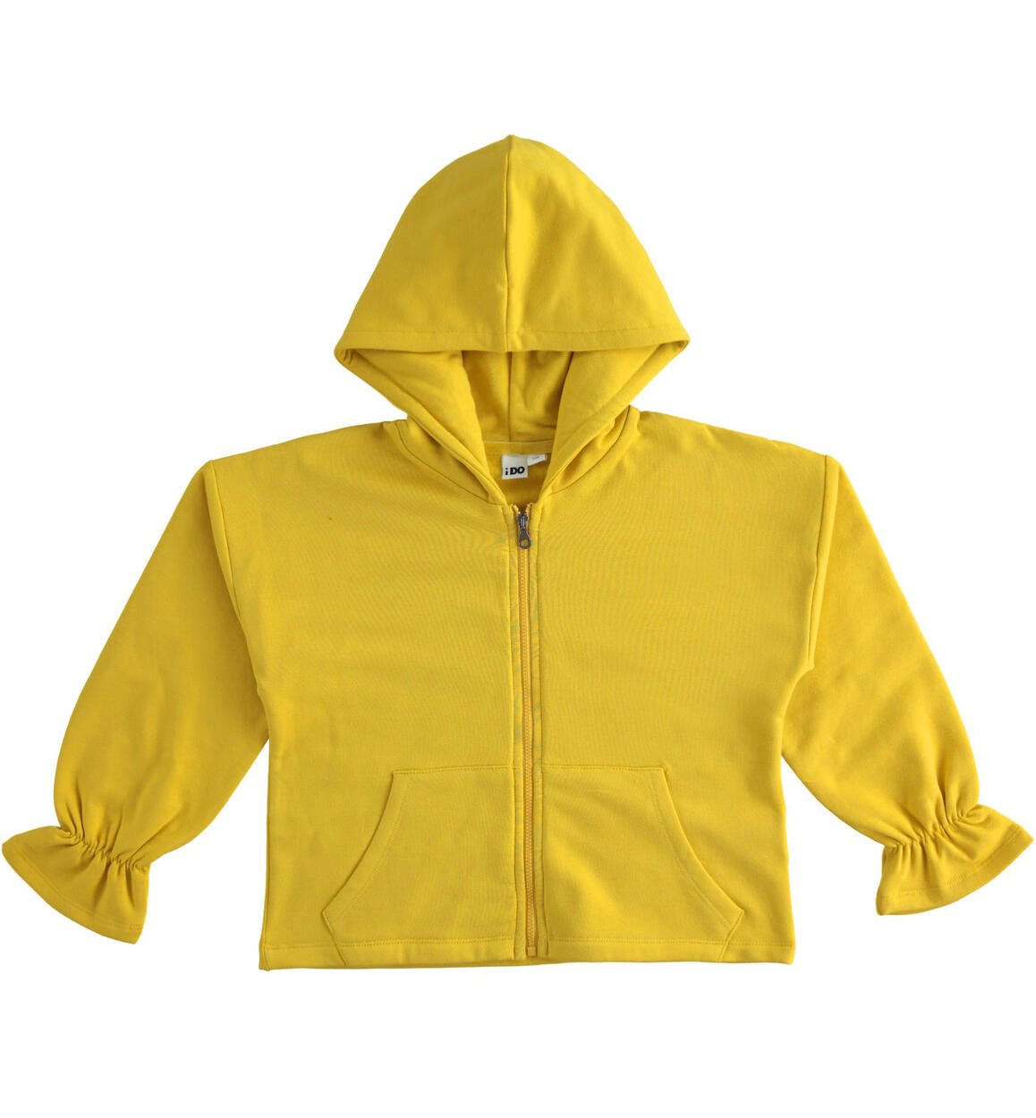 Girl¿s sweatshirt with valance  from 8 to 16 years by iDO YELLOW iDO