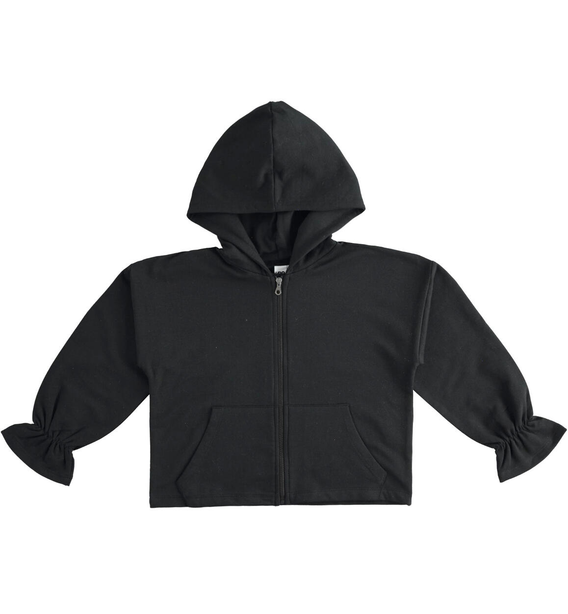 Girl¿s sweatshirt with valance  from 8 to 16 years by iDO BLACK iDO