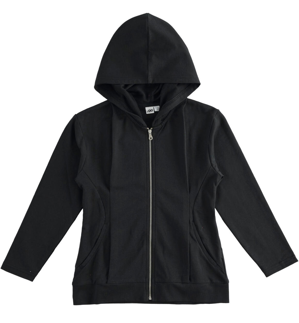 Girl zip sweatshirt  from 8 to 16 years by iDO BLACK iDO