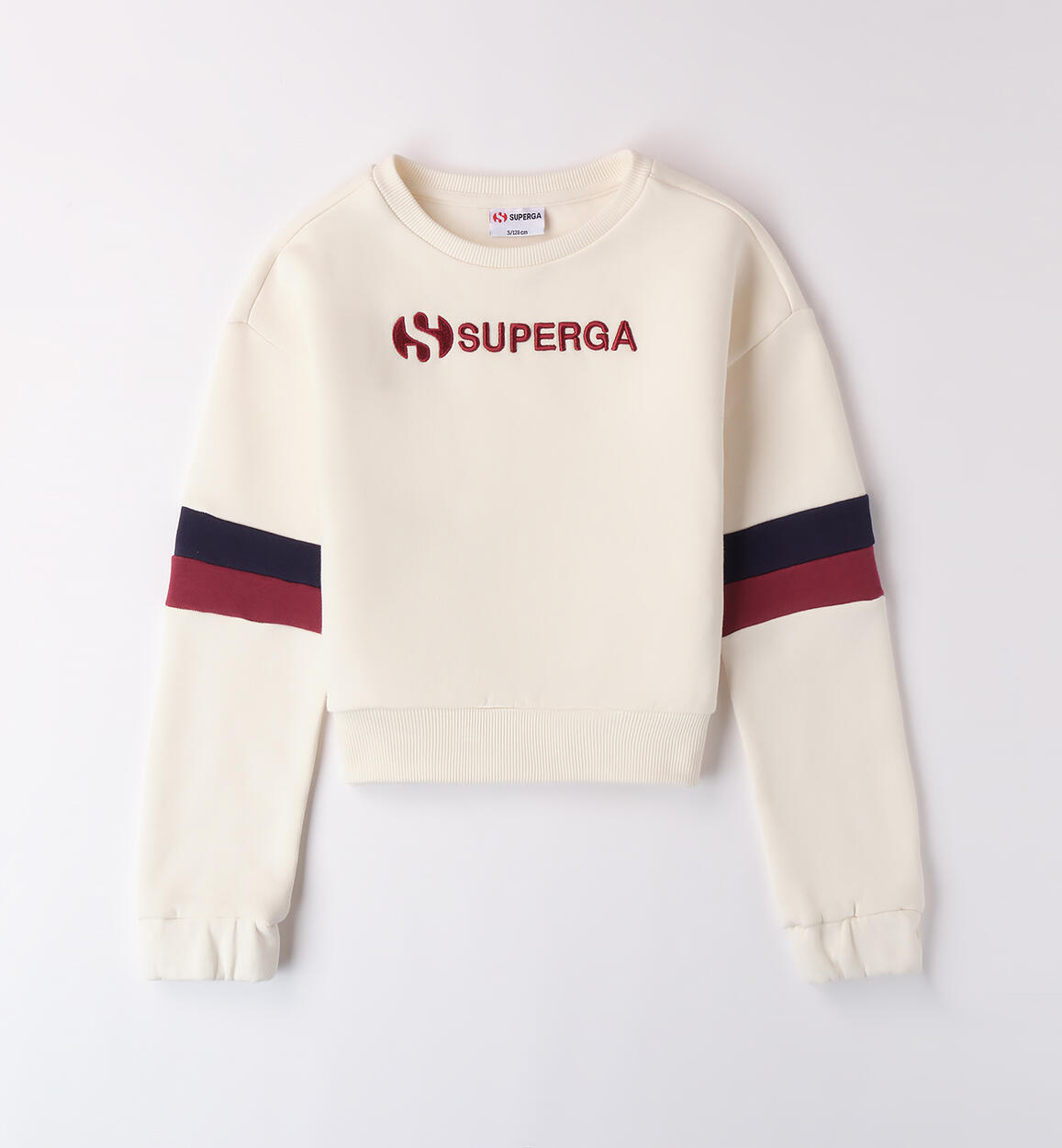 Felpa ragazza invernale Superga PANNA SUPERGA