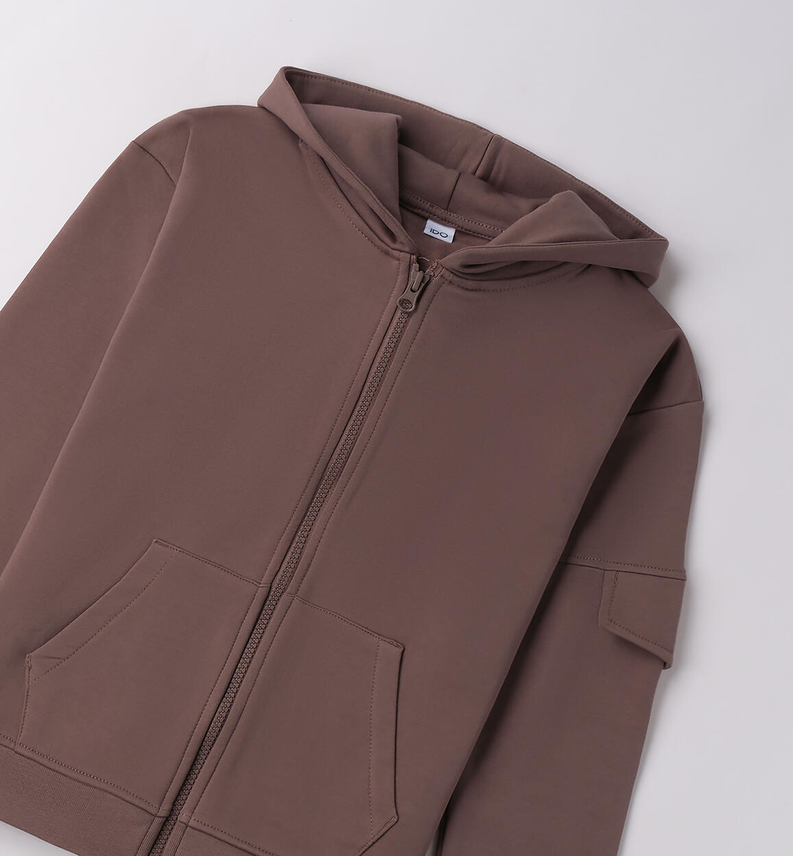 Felpa ragazzi modello unisex CACAO-0641 - 2424F42300