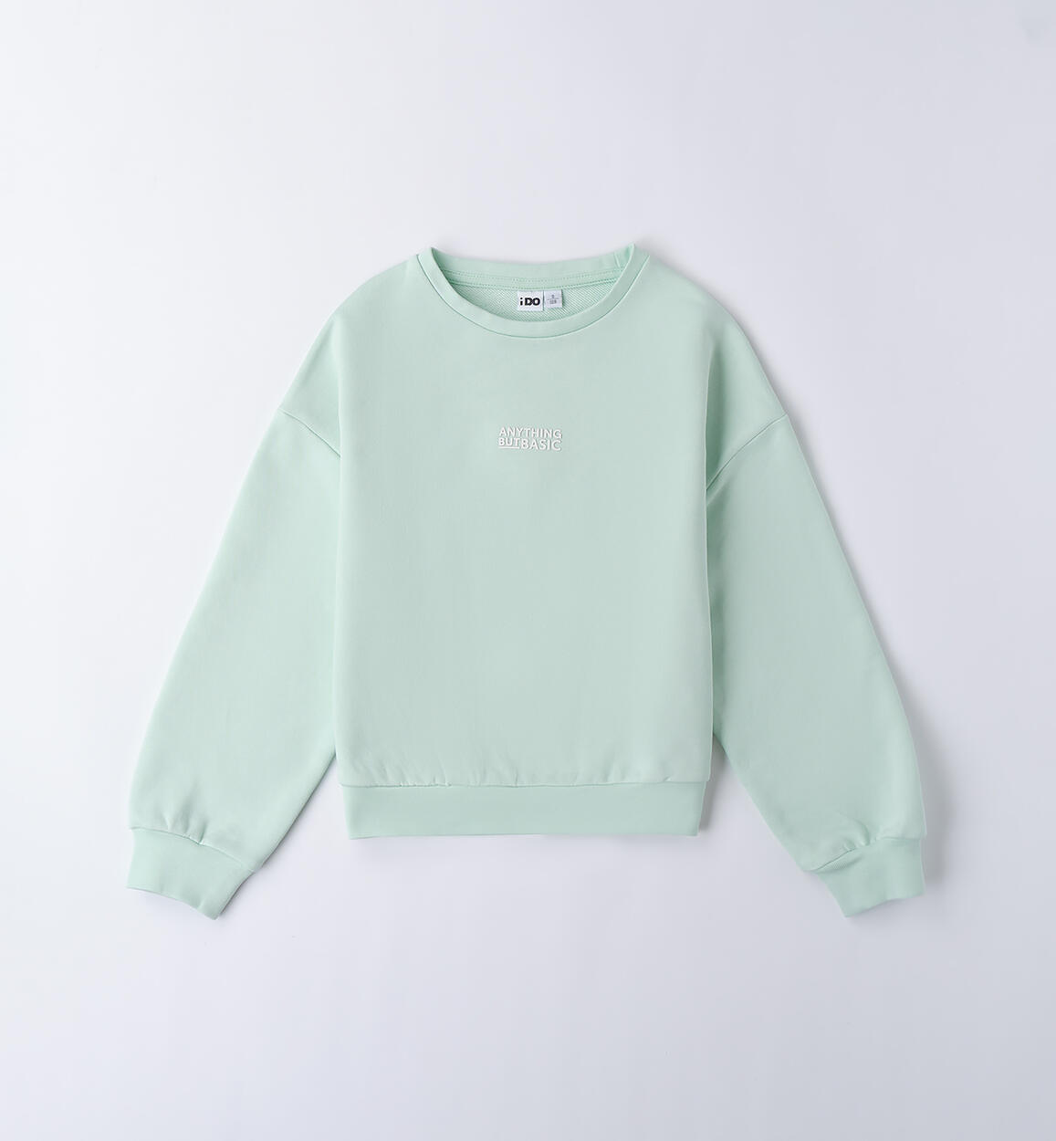 Felpa ragazzi unisex VERDE iDO